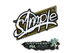 s1mple (Glitter) | Antwerp 2022 image
